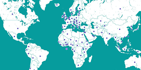 Research impact map