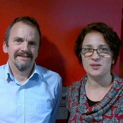 Professor Kevin Brindle and Dr Stefanie Reichelt