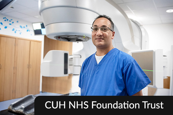 Dr Raj Jena, oncologist at Cambridge University Hospitals NHS Foundation Trust.