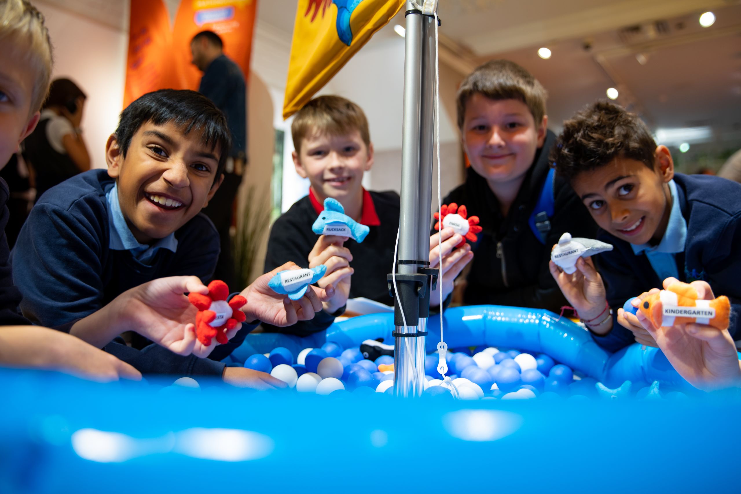 An instant hit: the museum's word pool