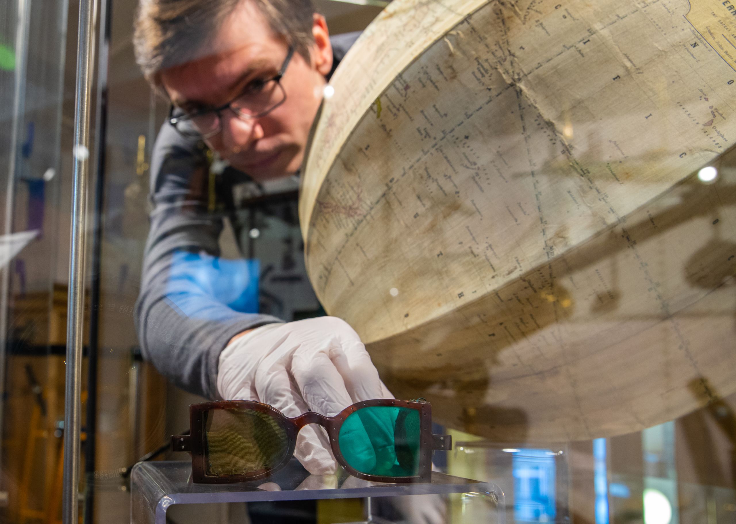 Whipple Museum curator, Joshua Nall