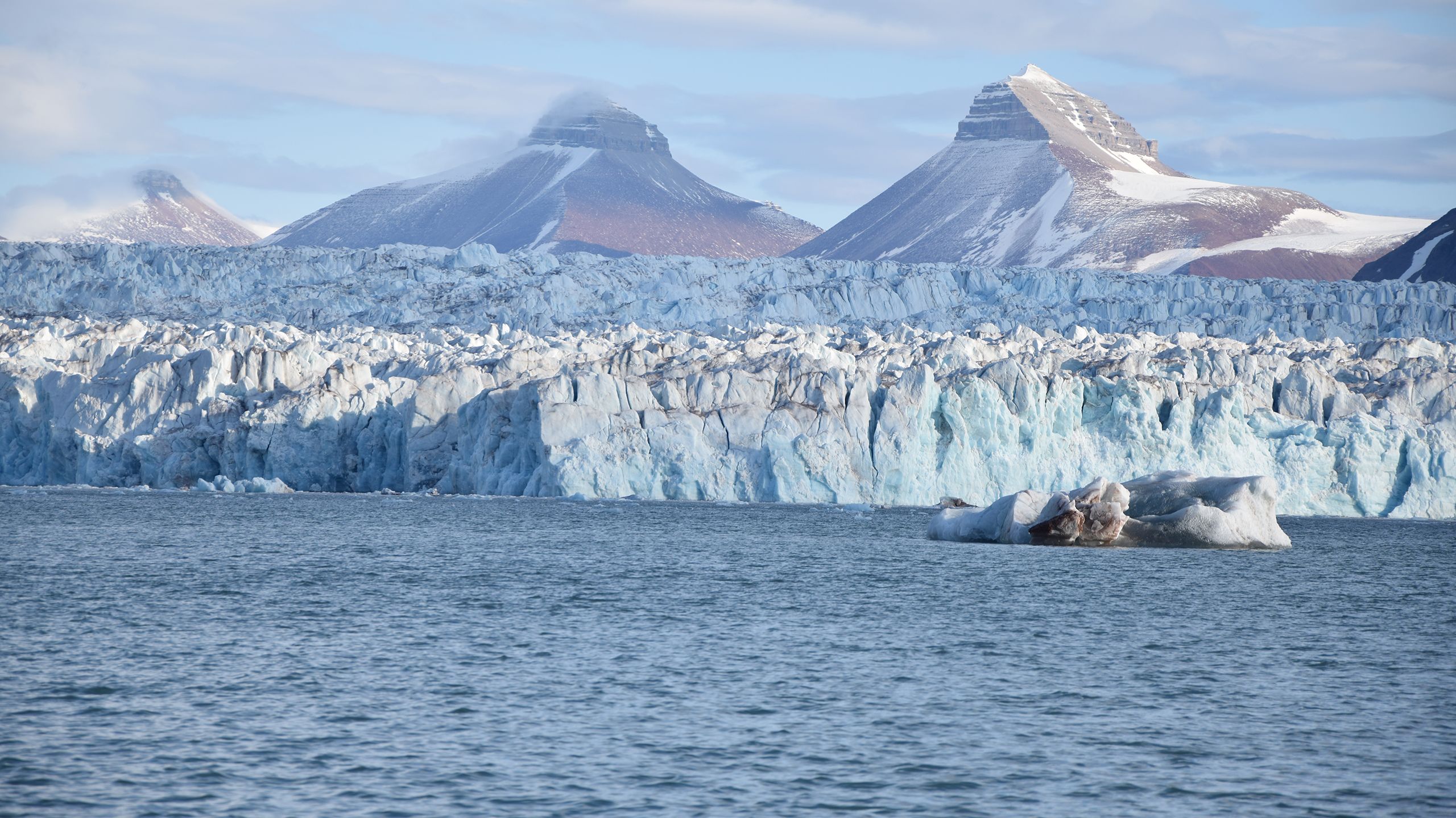 Arctic ocean near Svalbard