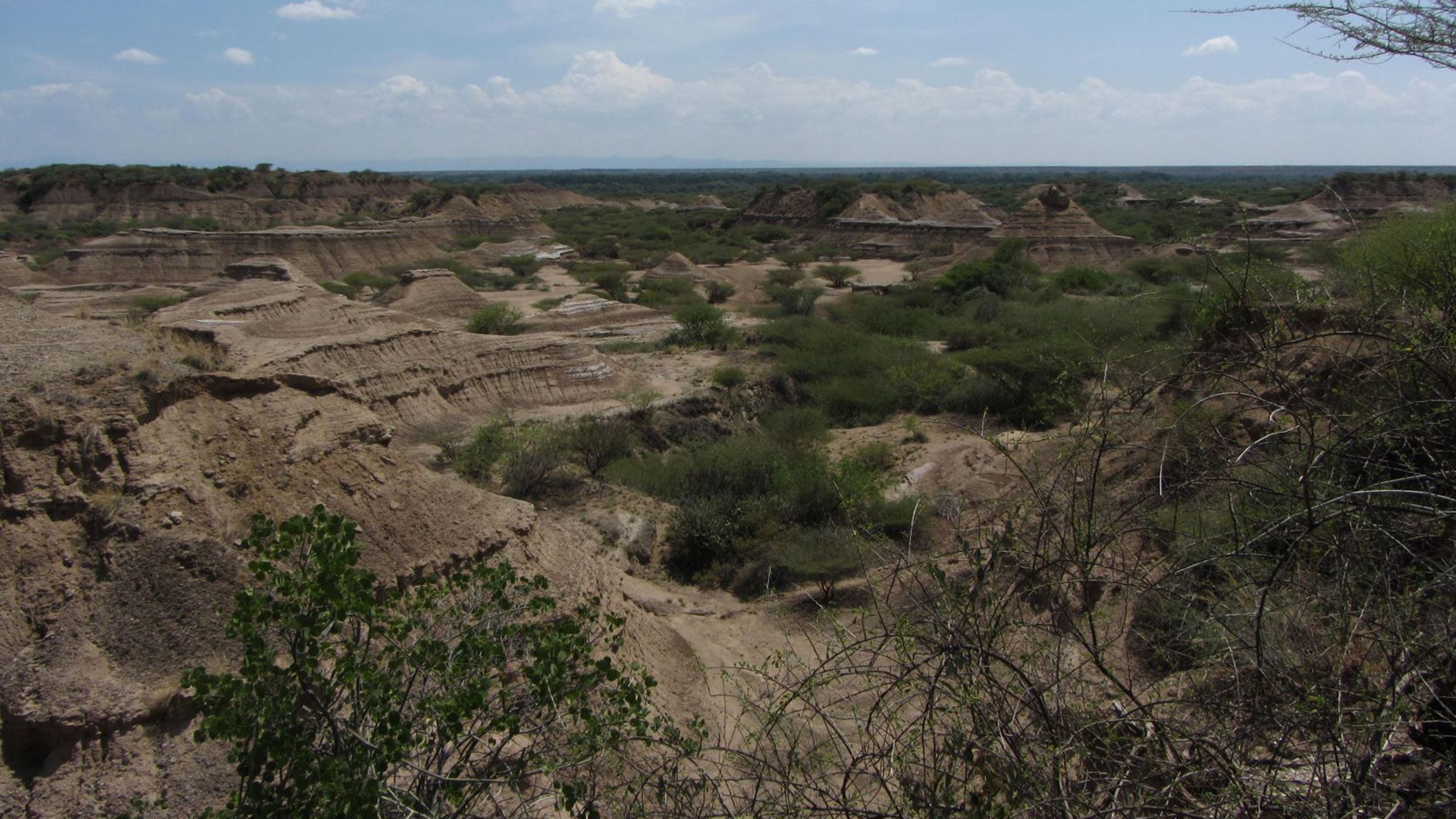 A view of the Omo-Kibish geological formation in southwestern Ethiopia.