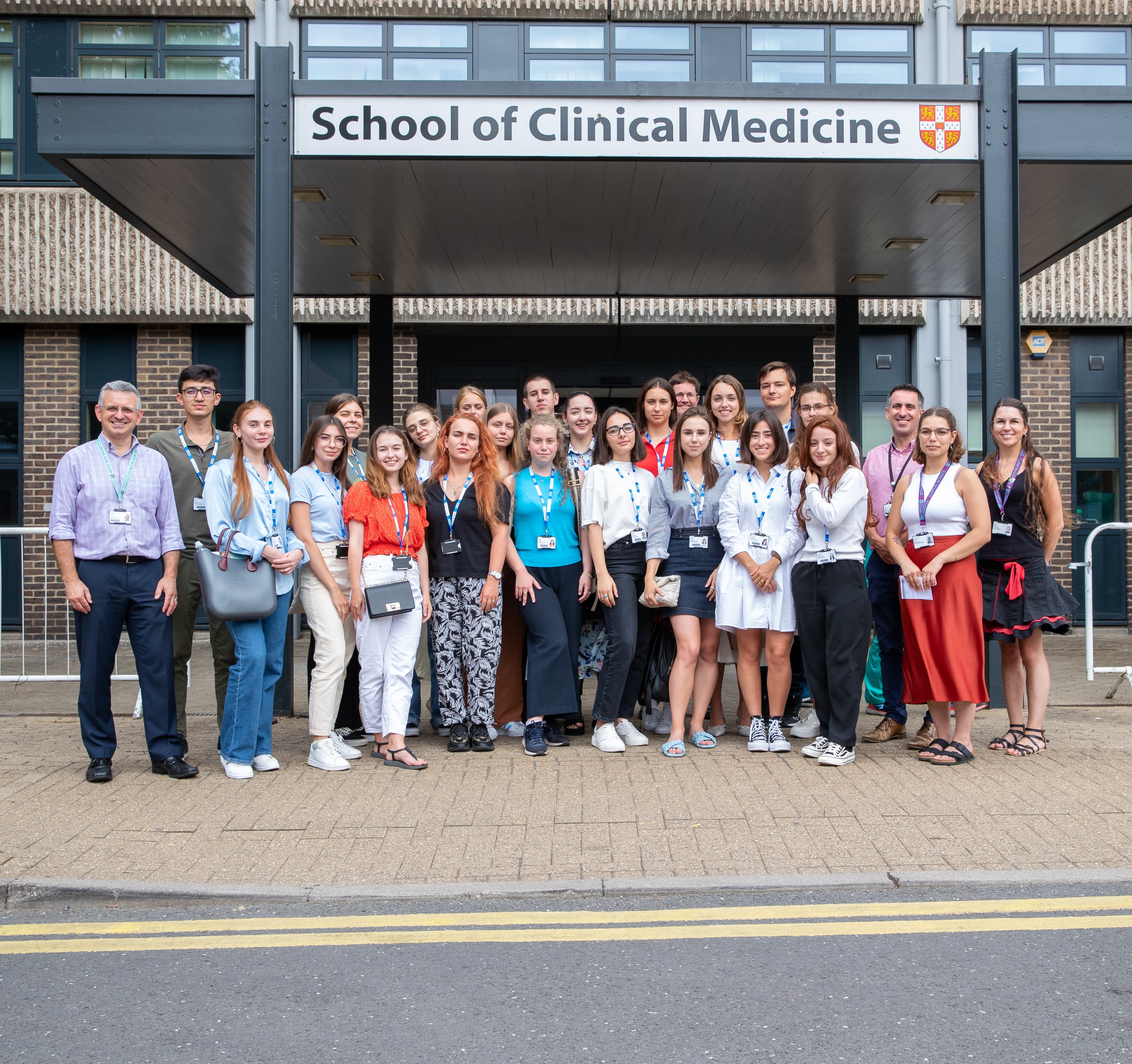 Kharkiv students at the Cambridge University's School of Clinical Medicine