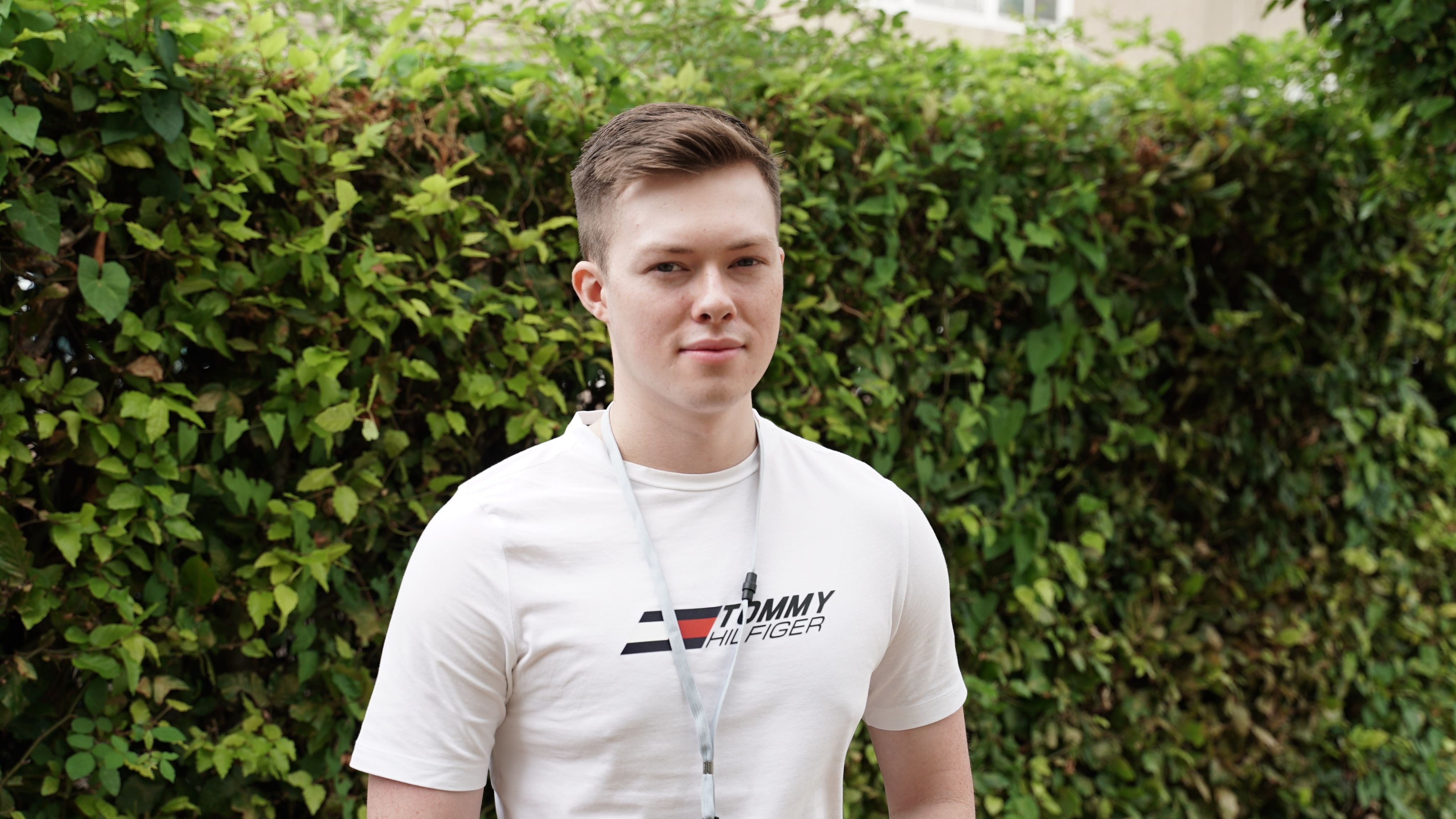 A-level student Luc Jones