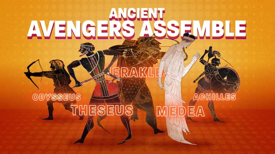 Ancient avengers assemble - ancient heroes