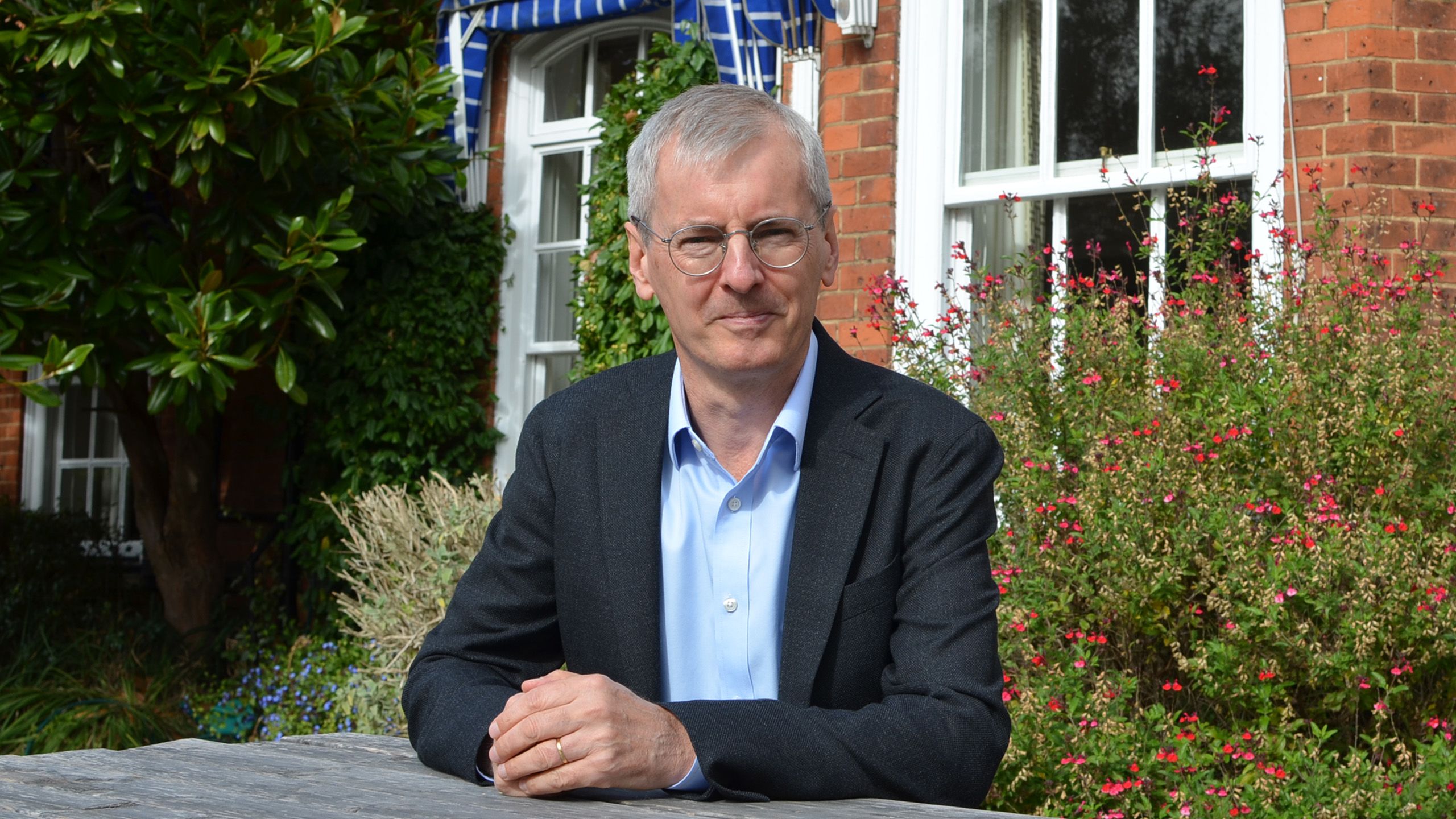 Sir Laurie Bristow at Hughes Hall