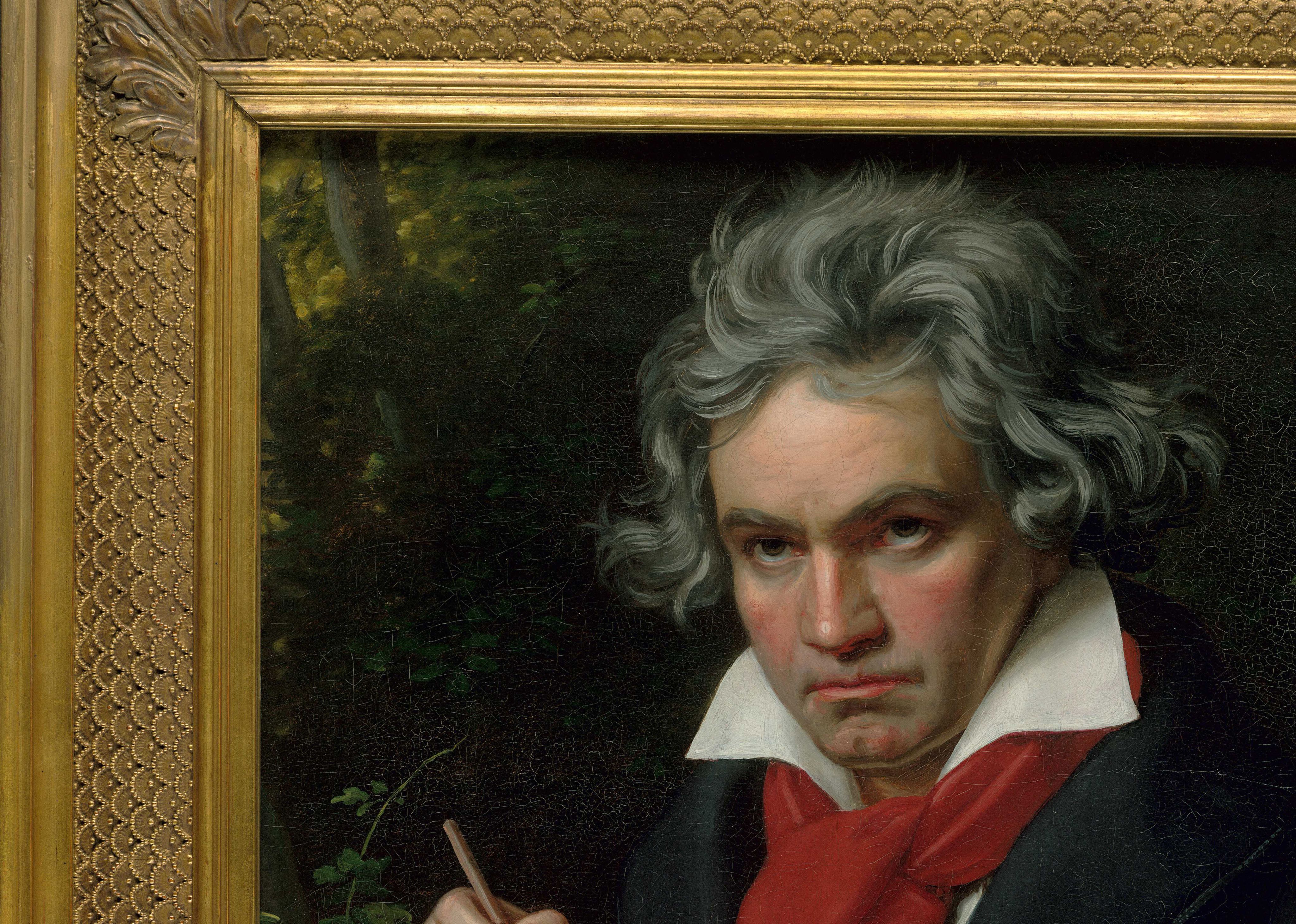 Portrait of Beethoven by Joseph Karl Stieler, 1820. Image: Beethoven-Haus Bonn