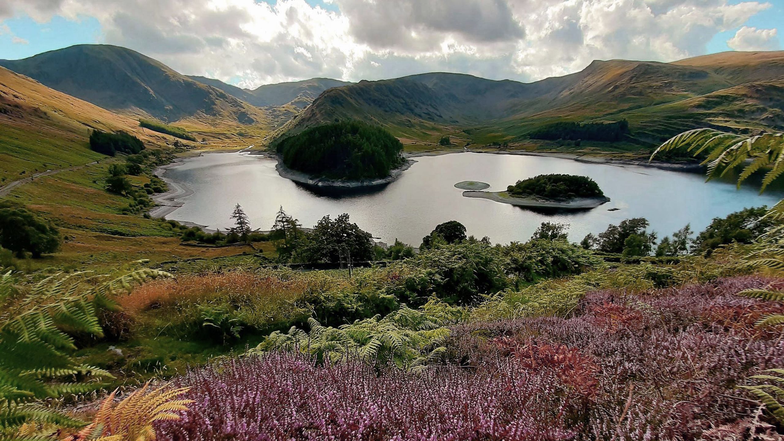 Haweswater reservoir landscape