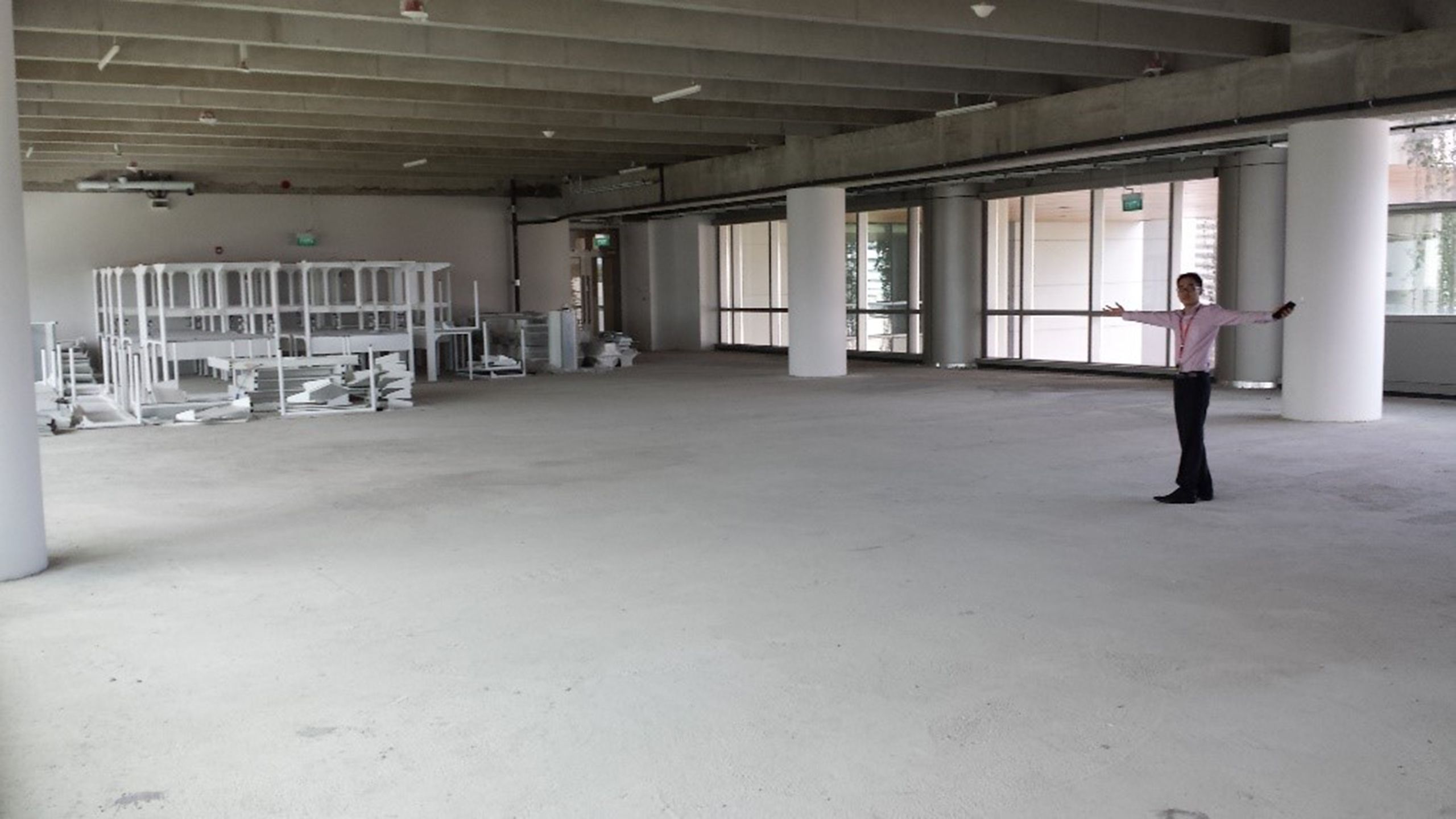 CARES laboratory before construction began in 2013