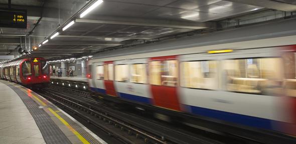 London Underground trains