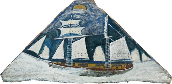 Schooner and Icebergs (c.1928)