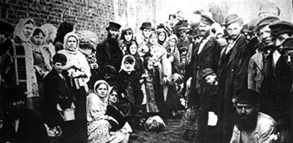 Jewish refugees from Russia in Liverpool, 1882