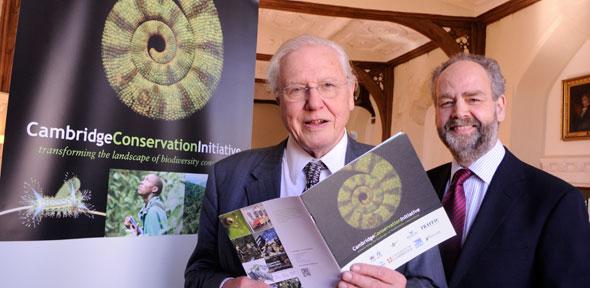 Sir David Attenborough at the launch