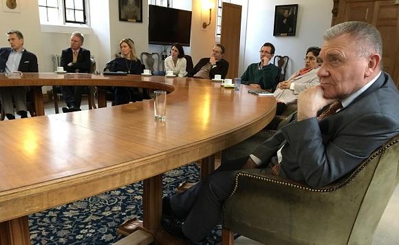 Prof Jean-Pierre Bourguignon, President of ERC, meets researchers in biological and health sciences