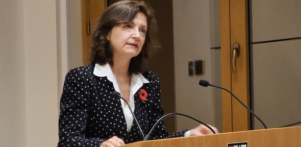 Vice-Chancellor Professor Deborah Prentice chaired the first Vice-Chancellor’s Dialogues