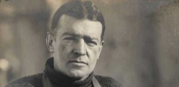 Sir Ernest Shackleton, pictured during the Endurance expedition