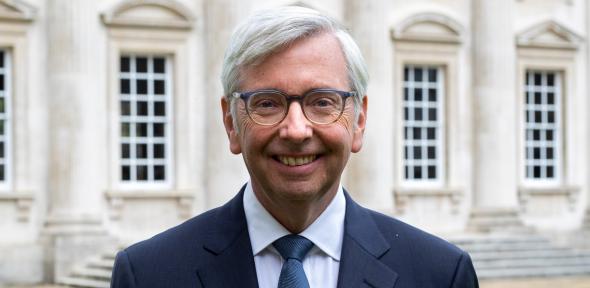 Professor Stephen J Toope, Vice-Chancellor of the University of Cambridge