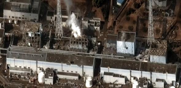 The Fukushima I Nuclear Power Plant after the 2011 Tōhoku earthquake and tsunami