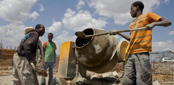 Cementing Ethiopia's progress