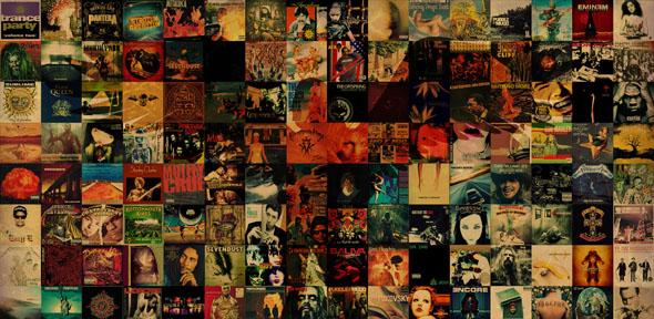 CD Album Covers Wallpaper