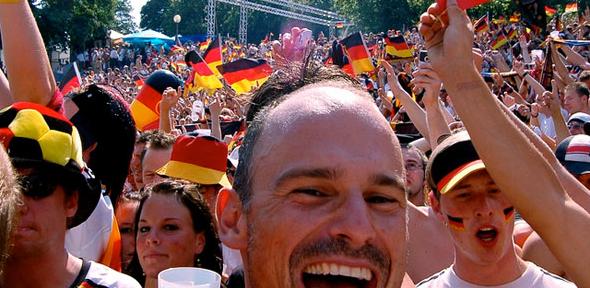 Happy Germany fans