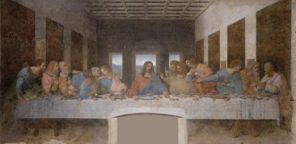 Leonardo Da Vinci's depiction of the Last Supper