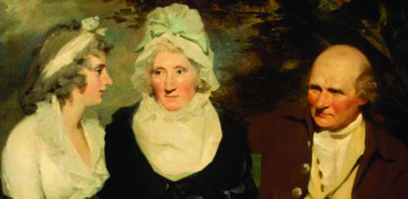 Cover of The Inner Lives of Empires with portrait of John Johnstone, Betty Johnstone and Miss Wedderburn by Sir Henry Raeburn. 