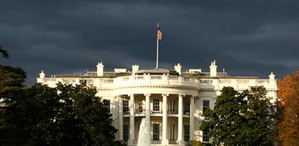 Dark clouds over the White House