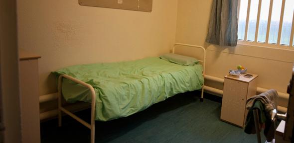 A room in a young offenders institute