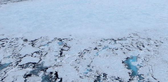 Surface lakes on the McMurdo Ice Shelf