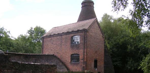 Coalport China Museum - former Coalport Chinaworks - by the River Severn