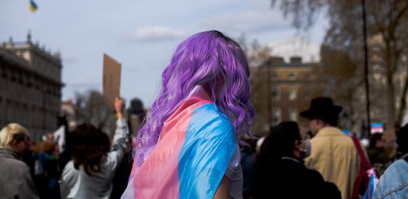 Trans Rights Protest London, April 2022