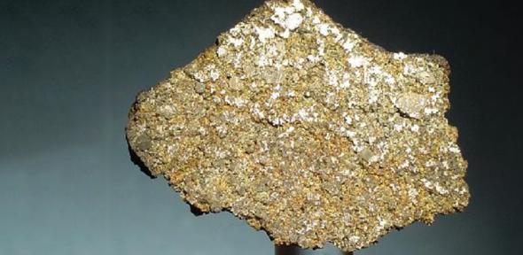 Tetrataenite found in Nuevo Mercurio, Zacatecas, Mexico