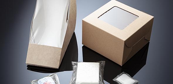 Packaging incorporating Xampla's plant-based plastic