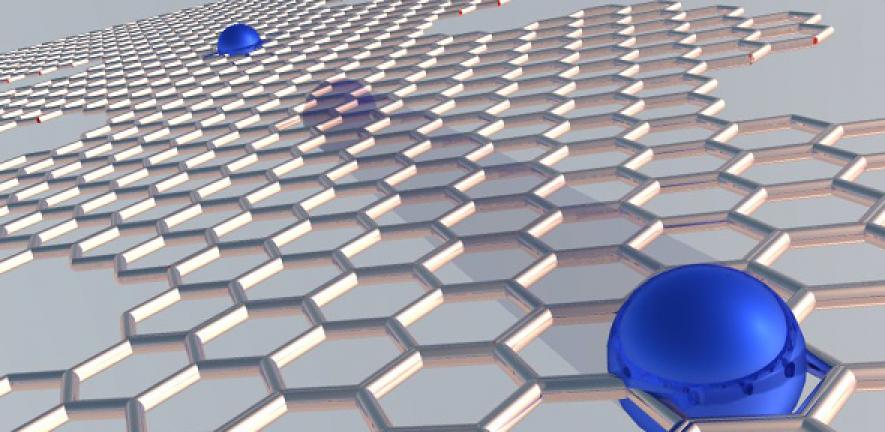 Electron pumps made from graphene work ten times faster than similar pumps made from conventional three-dimensional materials and can be used to generate larger currents