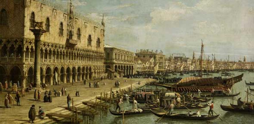The Doge's Palace, Canaletto