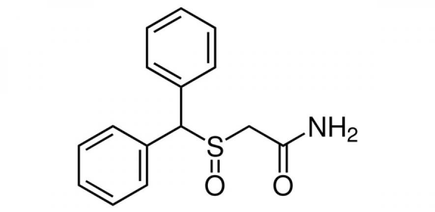 Chemical structure of Modafinil