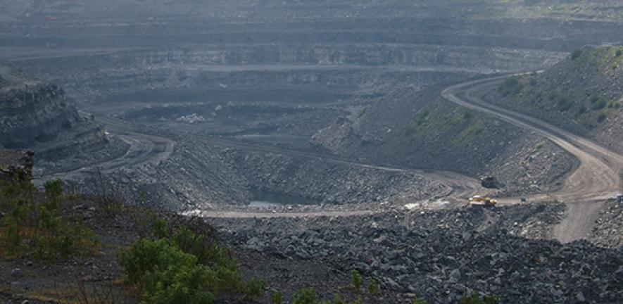 Coal mine in Dhanbad, India. The biodiversity loss caused by the Indian mining industry has been widely criticised and is an example of the type of issue around which scientists now claim religious leaders could mobilise public action.