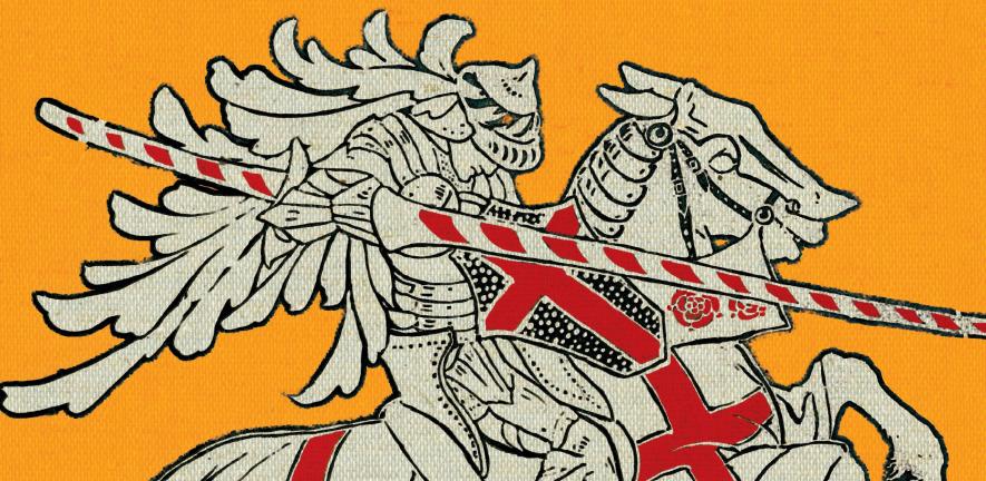Detail from the cover image of “The English and Their History”.