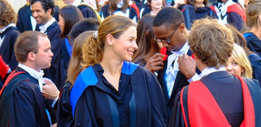 Graduating students, Cambridge