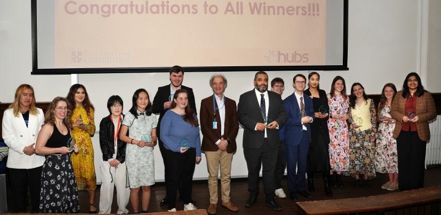 Group photo from the Vice-Chancellor's Social Impact Awards