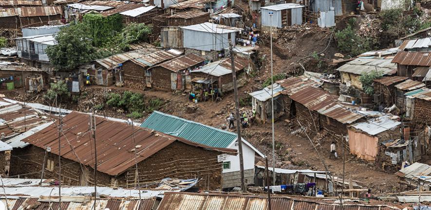Kibera slum, Nairobi, Kenya