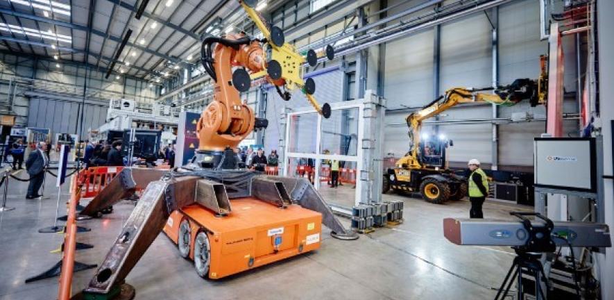 Construction equipment innovations  demonstrated at the Manufacturing Technology Centre