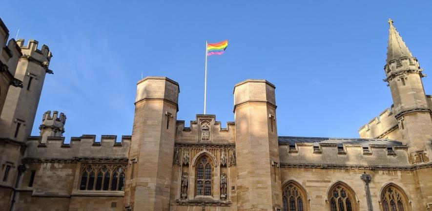 The rainbow flag will again fly over the Old Schools