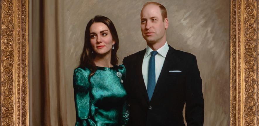 Duke and Duchess of Cambridge unveil first portrait at Fitzwilliam Museum