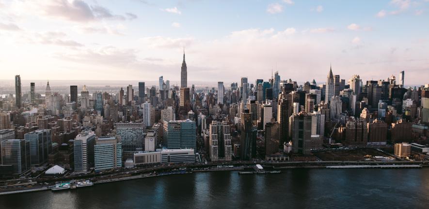 Photograph of New York skyline