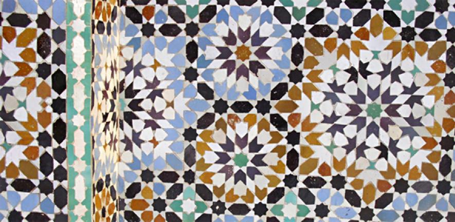 Tiles in Marrakech