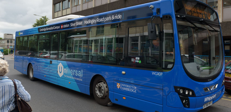 A diesel Universal bus, 2022