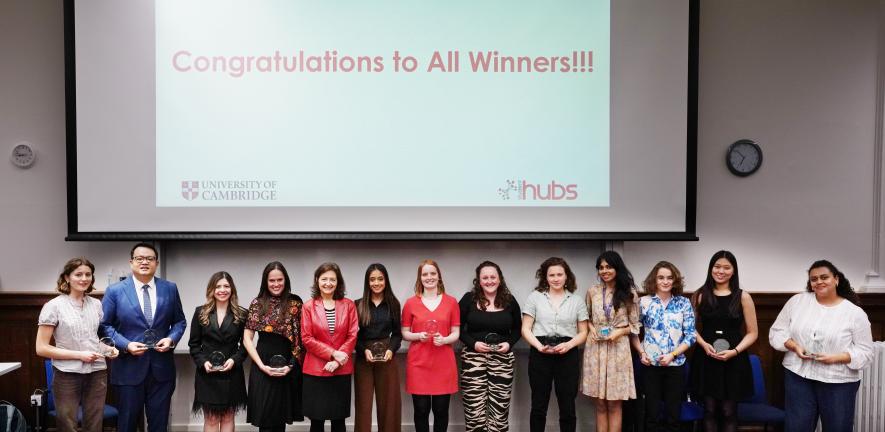 The winners of this year’s Vice-Chancellor’s Social Impact Awards